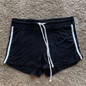 Black Lounge Shorts